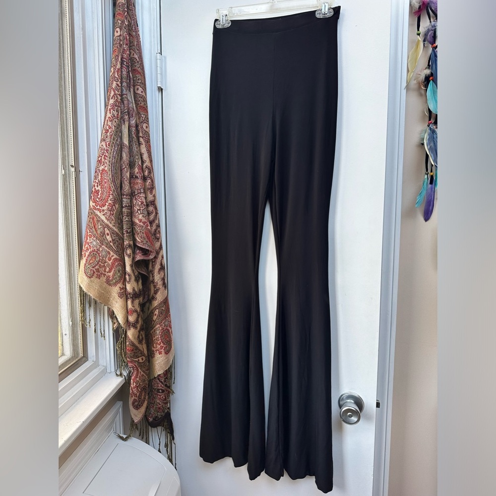 Black Flare Pants